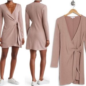 Socialite | Knot Front Sweater Dress